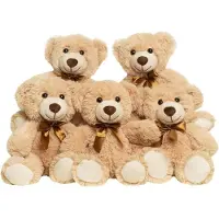 Sonstiges Teddybär Plüschtier 13,5 Zoll Khaki 5er Set Geschenk für Kinder & Freundin