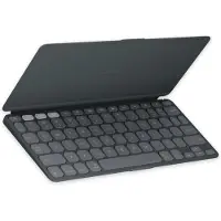 Logitech Keys-To-Go 2, Spanisch, Scherenschalter, 1,8 cm, 1 mm, Graphit, Kabellos