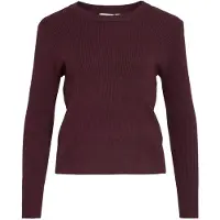 Vila Vicomfy Rundhals Strickpullover