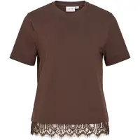 Vila Vinora Spitzensaum T-shirt