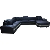 AEA Sofa Ecksofa Design Polster Eckcouch Couch Wohnlandschaft Eckgarnitur U-Form +USB