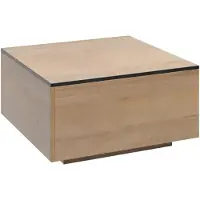 AEA Beistell Tisch Couchtisch Echtes Holz Einrichtung Möbel Eiche 80x80cm Tische