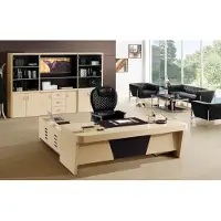 AEA Moderner Garten Chesterfield aus Leder in Braun