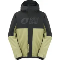 Picture Organic Clothing - Wasserdichte und atmungsaktive Skijacke – Herren – Basement Jacket - Basement Jacket Olivine für Herren - Größe M - Khaki