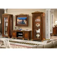Xl Moebel Gmbh Tv Ständer Schrank Luxus Wohnwände Wohnzimmer Zeile Set Vitrine Holz Möbel