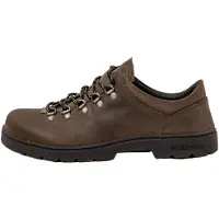 El naturalista Unisex. 252661122005_0G3 Arizona braune Schuhe (38), Leder, Wohnung, Schnürsenkel, Lässig