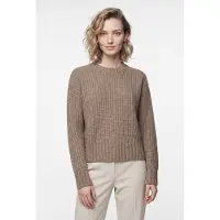 Pepe Jeans für Damen. PL7000231 Braunes Ashley Crew Sweatshirt (XS), Lässig, Klassisch, Acryl