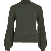 Vila Stehkragen Strickpullover