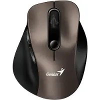 Genius Kabellose Maus, Ergo 9000S, titanfarben, optisch, 2400DPI