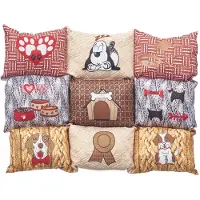 Mascow Hundebett mit rutschfester Unterseite, 58 × 80 cm