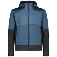 CMP Herren Kapuzensweats lg.Arm He/Uni MAN HYBRID JACKET FIX HOOD