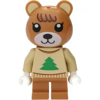 LEGO Animal Crossing Maple Bärin Spielfigur aus originalen Bauteilen