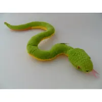 Cornelissen Plüschtier Grubenotter 60 cm, Kuscheltiere Stofftiere Schlangen Reptilien