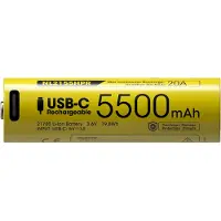 Nitecore Akku 21700 5500 mAh 3,6 V 20 A USB-C