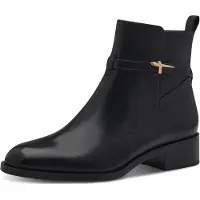 Tamaris Stiefelette Businessschuh, Ankleboots mit T-Logoverzierung