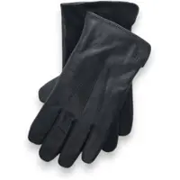 Ralph Lauren für Herren. 449840359001 Hybrid Lederhandschuhe schwarz (XL), Lässig, Klassisch