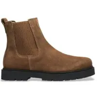 Birkenstock für Herren. 1033155 Highwood Lederstiefeletten (Reguläre Passform) braun (45), Wohnung, Wildleder, Keine, Lässig