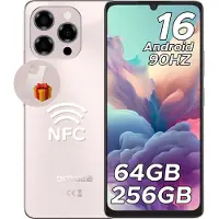 Doogee Note58 Pro Smartphone Handy, Android 16, 6,75" 90Hz, 6250mAh Akku, 64GB RAM+256GB ROM, 4G, 16MP, NFC, Fingerabdruck, ohne Vertrag