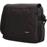 Christian Wippermann Großer Laptop Umhängetasche Business Messenger Bag Notebook Tasche Schwarz Herren UNI