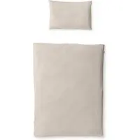 Markenlos Bettwäsche-Set 100% Baumwolle - Beige