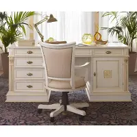 AEA Luxus Schreibtisch Tisch Büro Office Antik Stil Barock Rokoko Schreibtische