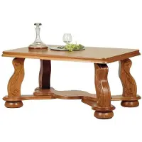 AEA Echtholz Tisch Klassischer Couchtisch Sofa Beistell Tische Holz Handarbeit