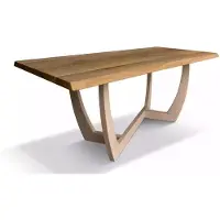 AEA Esszimmer Esstisch 180cm Holz Küchentisch Tisch 90x180 braun modern