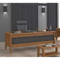 Xl Moebel Gmbh Schreibtisch Holz Tisch Arbeitszimmer Arbeitstisch Büromöbel 200x90