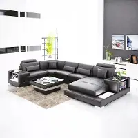 Xl Moebel Gmbh Ecksofa Wohnlandschaft Eckcouch Couchtisch Sofa L-Form Ledersofa Couch Polster