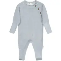 Sterntaler Strick-Overall in silber | Gr.: 80