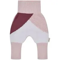 Sterntaler Stoffhose "Strickhose colorblocking", Jungen, Gr. 68, EURO, rosa (puderrosa), Hosen Stoffhose