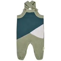 Sterntaler Stoffhose "Strickstrampelhose colorblock", Jungen, Gr. 68, EURO, grün (pudergrün), Hosen Stoffhose