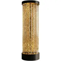 AEA Wasser säule xxl 110x200cm big Wasserwand Säulen Wand Trennwand Led Beleuchtet