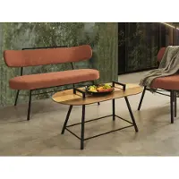AEA Bank Wohnzimmer Sitzbank Gepolsterte Sitzmöbel Stoff Textil Couchtisch