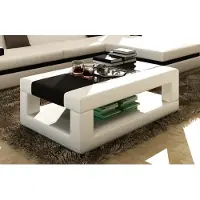 AEA Ledertische Couchtische Tische Designer Glastisch Couchtisch Tisch Polster