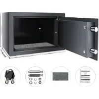 OEM Sichere Box, feuerfest, wasserdicht, Groß-GRAU 8.5L