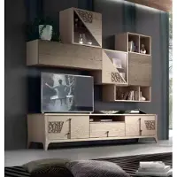 Xl Moebel Gmbh Wohnzimmer Wohnwand rtv Lowboard Holz Braun Möbel Fernseh Modern