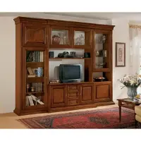 AEA Wohnzimmer Möbel Wohnwand klassisch Italienischer Stil Holz Möbel