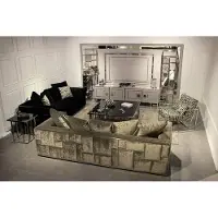 AEA Modern Wohnzimmer Set Sofagarnitur Möbel Design Wohnwand Couchtisch Komplett
