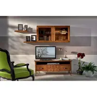 Xl Moebel Gmbh Gruppe Wohnwand RTV Lowboard TV Ständer Modern Braun Wohnzimmer Set
