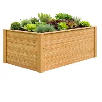 Westmann Larius 160 Garten Hochbeet aus Holz Lärchenholz 160x90 cm