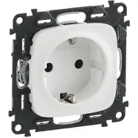 Legrand 754885 Schuko Steckdose m.erh.Ber.schutz Valena Allure