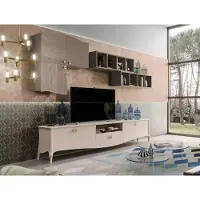 AEA Wohnwand rtv Wandschrank Regal Wohnzimmer Holz Schränke Wand Regale