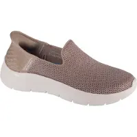 SKECHERS Slip-Ins: GO WALK Flex - Relish 124963-TPBL, Sneaker, Damen, Beige, Größe: 40