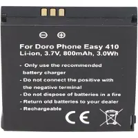 AccuCell Doro PhoneEasy 410 Akku, Doro Phone Easy 610 Akku, SHELL01A Akku Care Clamshell