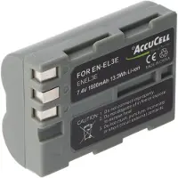 AccuCell Akku passend für Nikon D70s, 1800mAh