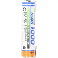 AccuCell Panasonic BK-4HGAE Micro AAA HR-4U NiMH Akku mit Lötfahne U-Form