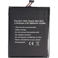 AccuCell Akku passend für Alcatel One Touch Idol 4S, One Touch Idol 4S LTE, OT-6070, OT-6070K, OT-6070O, OT-6070Y