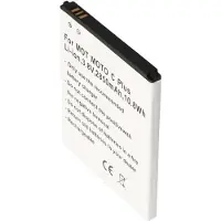 AccuCell Akku passend für Motorola MOTO C Plus, Li-Ion, 3,8V, 2850mAh, 10,8Wh