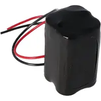 AccuCell Notleuchtenakku NiMH 4,8V 1800mAh F2x2 Mignon AA mit 200mm Kabel ersetzt 4,8 V Akku